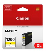 Canon PGI-1200XL Yellow Ink Tank Compatible to Printer MB2120, MB2720, B... - $28.67 CAD
