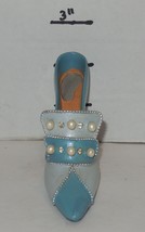 AVON “All Dressed Up” Ethereal BLUE High Heel SHOE and Handbag Fashion Figures - £19.89 GBP