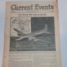 WW2 Current Events National school newspaper  11/6-10/1944 FC1 - £16.50 GBP
