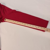 St. John's Bay Men's Red Classic Tee Shirt Long Sleeve Size Large image 5