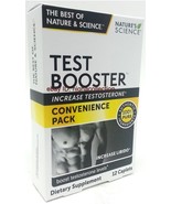 1 x NatureScience Test Booster Increase Libido & Testosterone 12 Caplets - $7.91