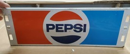  VINTAGE  Pepsi Cola 6 Pack Case Display Metal  Sign Display A - £125.64 GBP