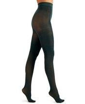 allbrand365 designer Womens Solid Opaque Tights, X-Small/Small, Dark Green - £15.93 GBP