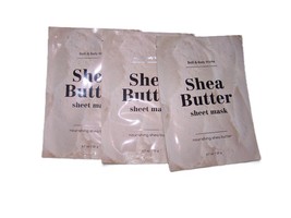 Bath &amp; Body Works Shea Butter Nourishing Face Sheet Mask  x3 - $14.99