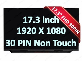 17.3&quot; Fhd Ips Laptop Lcd Screen For Msi GF75 8RD / GF75 Thin 9SC 30PIN AUO429D - £134.06 GBP