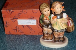 Hummel Figurine &quot;To Market&quot; #49/0 TMK5 With The Original Box - Christmas Gift! - £97.87 GBP