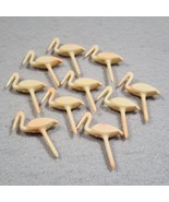 Vintage FLAMINGOS Birthday Candle Holders Baby Picks Party Cake Lot of 1... - €12,86 EUR
