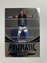 2023 AJ Styles WWE Panini Prizm Prizmatic Entrances Insert Card #20 060123 - £2.01 GBP