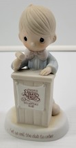 *R59) Precious Moments 1982 Jonathan &amp; David &quot;Call the Club to Order&quot; Figurine - £9.48 GBP