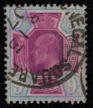 ZAYIX 1902 Great Britain 136 used 9p ultra &amp; dull violet Edward VII 031922-S23 - £33.09 GBP