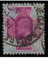 ZAYIX 1902 Great Britain 136 used 9p ultra &amp; dull violet Edward VII 0319... - $42.00