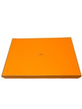 Hermes Large Empty Box With Card 19.5”x14”x2” Gift Set Accessory For Lar... - £43.87 GBP