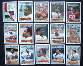 1983 Topps Atlanta Falcons Team Set of 15 Football Cards - £6.17 GBP