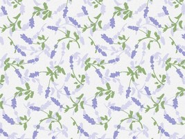 Floral Lavender Tissue Paper 20x30&quot; Set of 12 Sheets Made in USA Recycle... - $7.43