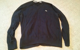 000 Black Lacoste Size 5 Large Euro Size Long Sleeve Top Shirt - $34.99