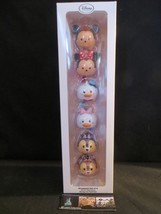 Disney Store Christmas Ornament Tsum Tsum set of Six Mickey Mouse Minnie Mouse - £52.62 GBP