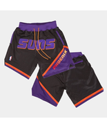Phoenix Suns Vintage Basketball Game Shorts Men&#39;s Stitched Pants - £39.42 GBP