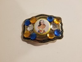 Rare Vintage Wonder Woman (Lynda Carter) Belt Buckle - $66.77
