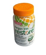 Fergon Iron RestoreChewable Iron Supplements  Iron 60 Chewable Tabs - $312.17 MXN