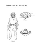 Star Wars Admiral Ackbar Patent Print - White - $7.95+