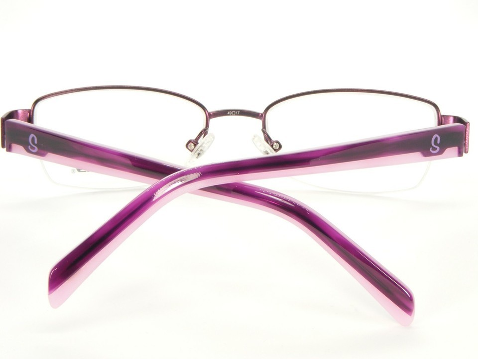 NEW SKECHERS Girl's SK 2084 SBUR SATIN BURGUNDY EYEGLASSES GLASSES 49-17-135mm Item image 2