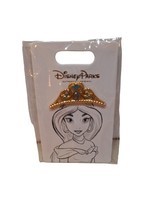 Disney Parks Princess Jasmine Collectible Tiara Crown Pin NEW - $19.55