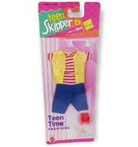 Vtg Mattel Barbie Skipper Teen Time Fashions Outfit Shoes Sealed Card Lot - $24.24