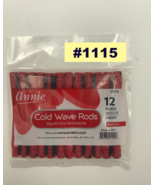 ANNIE COLD WAVE RODS 12 COUNT RED SHORT #1115 FOR REALLY TIGHT AND SHORT... - $18.55 MXN