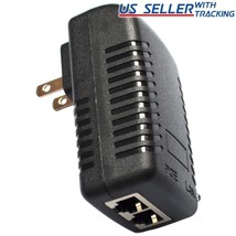 12V 2A 24W Poe Injector Power Over Ethernet Adapter For 802.3Af Ip Phone... - $19.05
