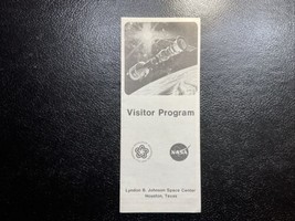 1976 Visitor Program NASA Pamphlet Booklet Museum Lyndon B Johnson Space... - $19.78