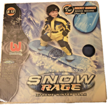 Snow Rage Xtreme Winter Gear 50” Inflatable Ages 6-12 Snow Tube Heavy Du... - $12.19