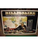 Vintage Billionaire Parker Brothers 1973 Board Game - £11.98 GBP