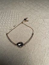 Premier Designs Jewelry Gold Tennis Resizable Bracelet Womens Reduced Vintage - £11.08 GBP
