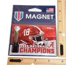 University of Alabama Crimson Tide NCAA Magnet - National Champions Miami 2021 - £6.26 GBP