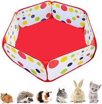 Portable Small Animals Playpen, Outdoor/Indoor Pop Open Pet Exercise Fen... - $40.58