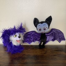 Disney Store Vampirana Vee Bat Plush Case of the Battys and Wolfie the Dog - $21.78