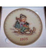 HUMMEL 1975 Plate - RIDE INTO CHRISTMAS - Bas Relief - #268 - Boxed! EUC! - £11.80 GBP