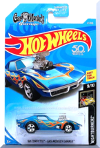 Hot Wheels - &#39;68 Corvette - Gas Monkey Garage: &#39;18 Nightburnerz #9/10 - #41/365 - £3.12 GBP