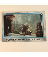 Empire Strikes Back Trading Card #235 Yoda’s Squabble With R2-D2 - £1.54 GBP