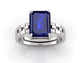 Unheated Untreatet 6.00 Carat AAA+ Quality Natural Blue Sapphire Neelam Silver P - £23.81 GBP