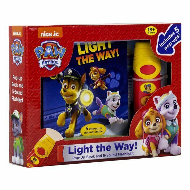 Nickelodeon PAW Patrol - Light the Way! A Little Flashlight Adventure Sound Book Item image 2