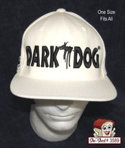 Dark Dog Energy Drink white hat One Ten yupoong Baseball Hat Cap - £10.95 GBP