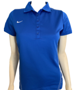 Nike Golf Women&#39;s Golf Shirt Hyatt Royal Blue Size Small - $451.22 MXN