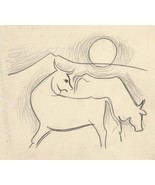 13989.Decor Poster.Room wall Interior design.Mikulas Galanda art.Bull an... - $17.10+