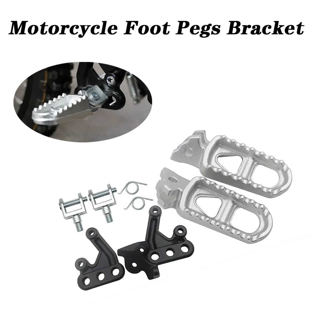 Electric Motorcycle Rests Pedals Footpegs Foot Pegs Foot Rests Bracket F... - $17.84+