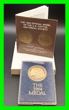 Christopher Columbus Coin - 1984 Bronze Medal U.S. Capitol Historical Society - £19.77 GBP