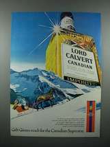 1978 Lord Calvert Canadian Whisky Ad - Superstar - £14.55 GBP