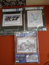 Dimensions, Designs For The Needle 4pc Lot - $67.32