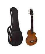 Silent Ukulele Electric Concert Ukulele 23 Inch with Gig bag Brown Color - $279.24 CAD