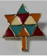 1967 CANADA CONFEDERATION LAPEL PIN MULTI COLOR CANADIAN MAPLE LEAF VINTAGE - $31.53 CAD